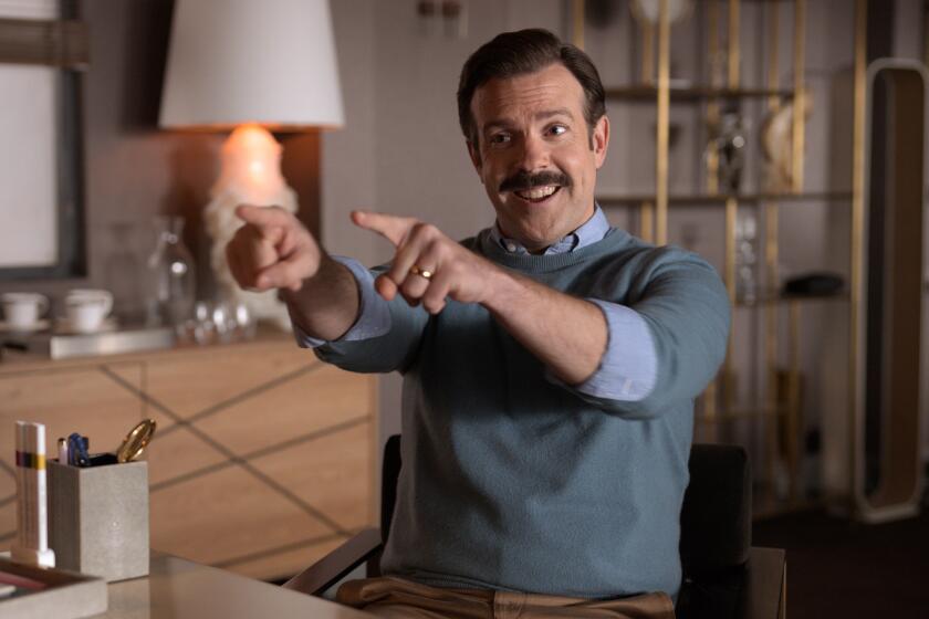 Jason Sudeikis stars in the heartwarming comedy series "Ted Lasso."