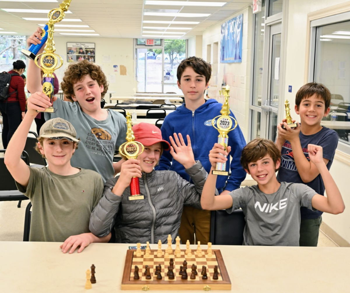 Local chess players celebrate