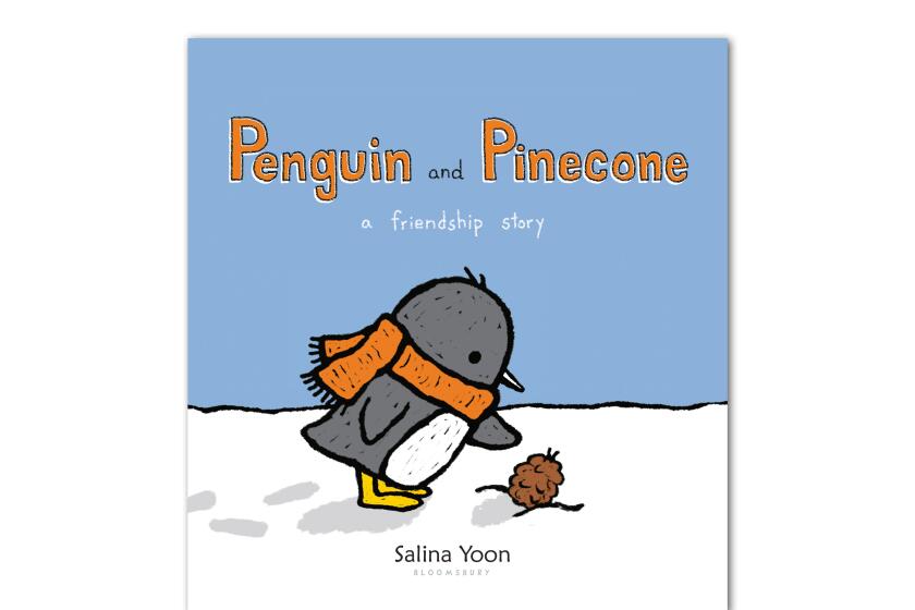 Cover art of Penguin and Pinecone by Salina Yoon.