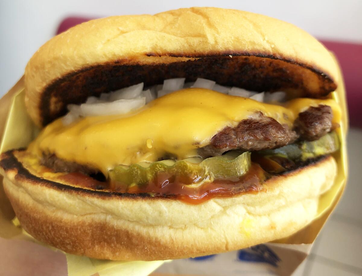 The American burger at Burgers 99