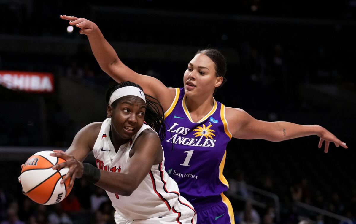 Los Angeles Sparks part ways with 6-foot-8 Liz Cambage - The San