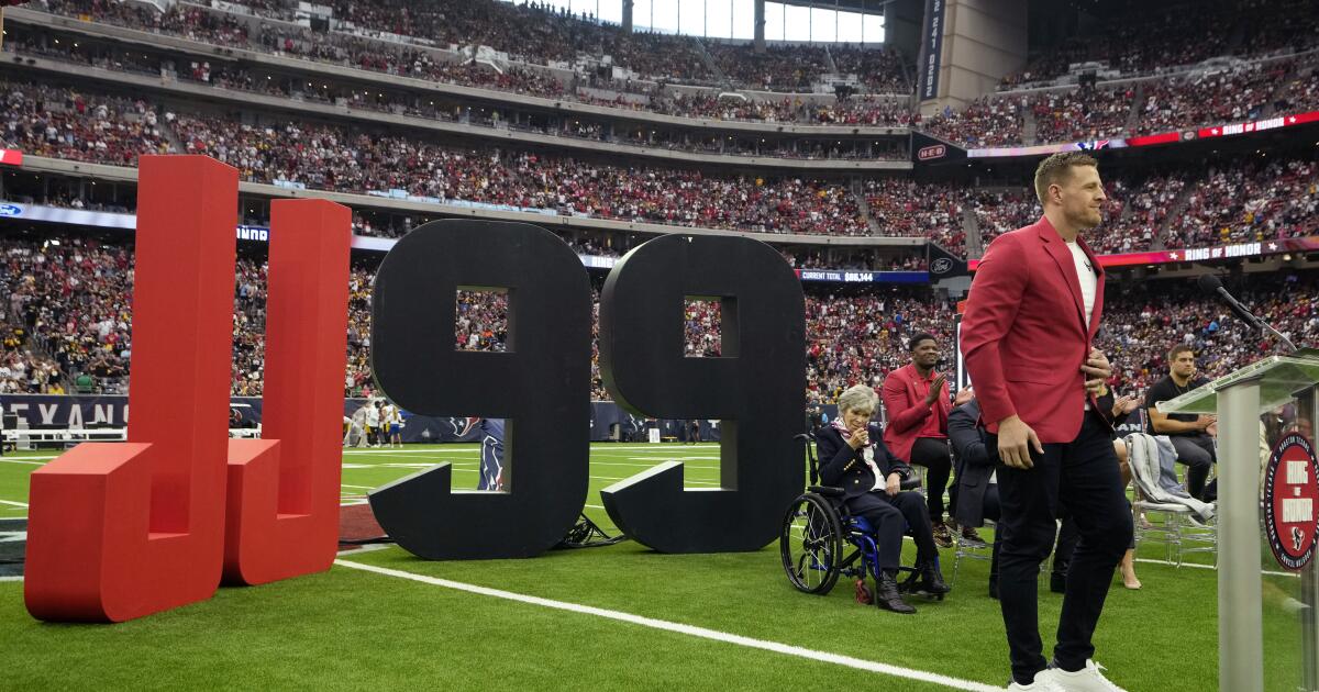 J.J. Watt to be inducted into Houston Texans Ring of Honor