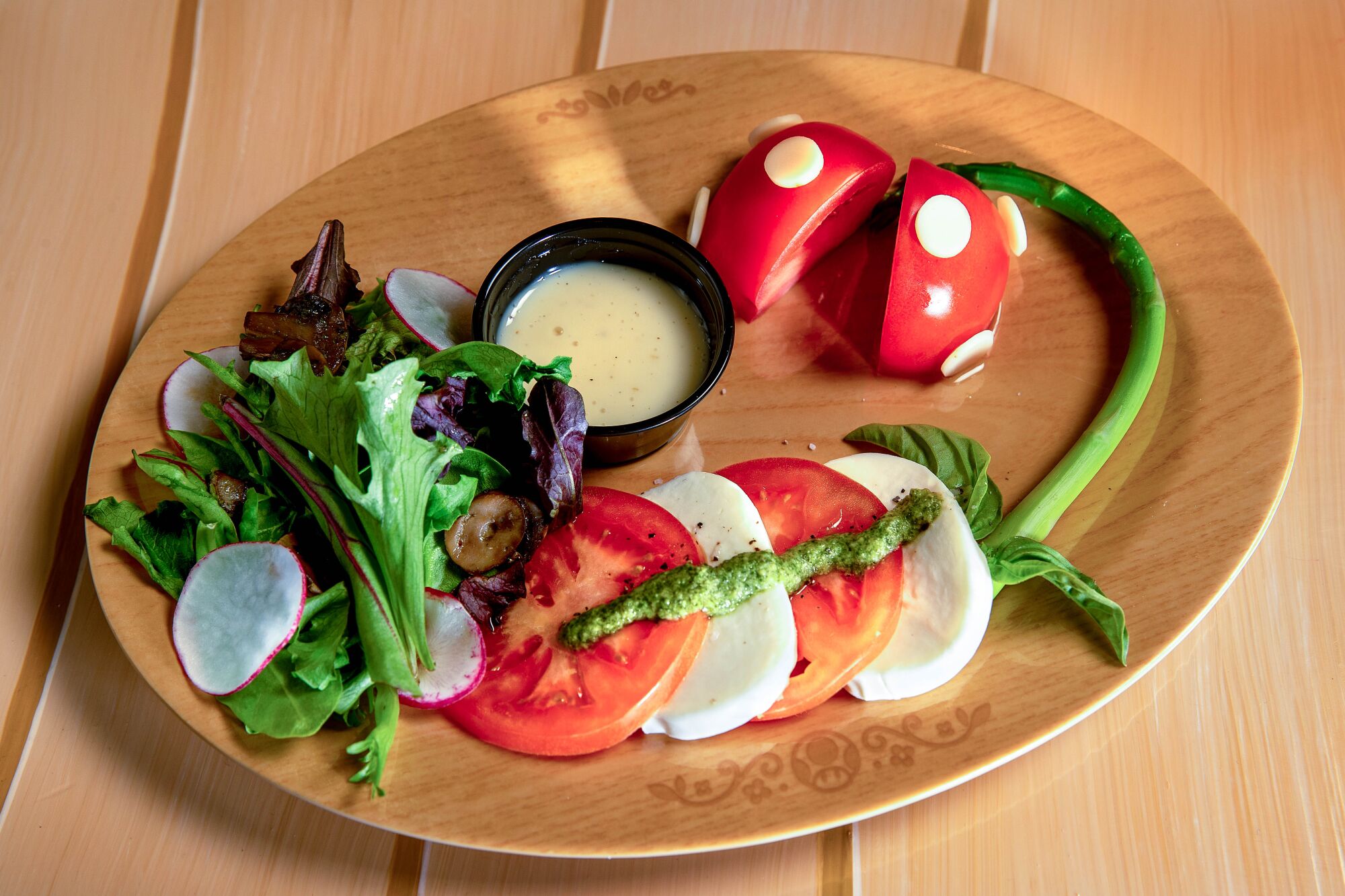 Piranha Plant Caprese.