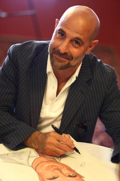 Role model to bald guys everywhere, Stanley Tucci is 51.