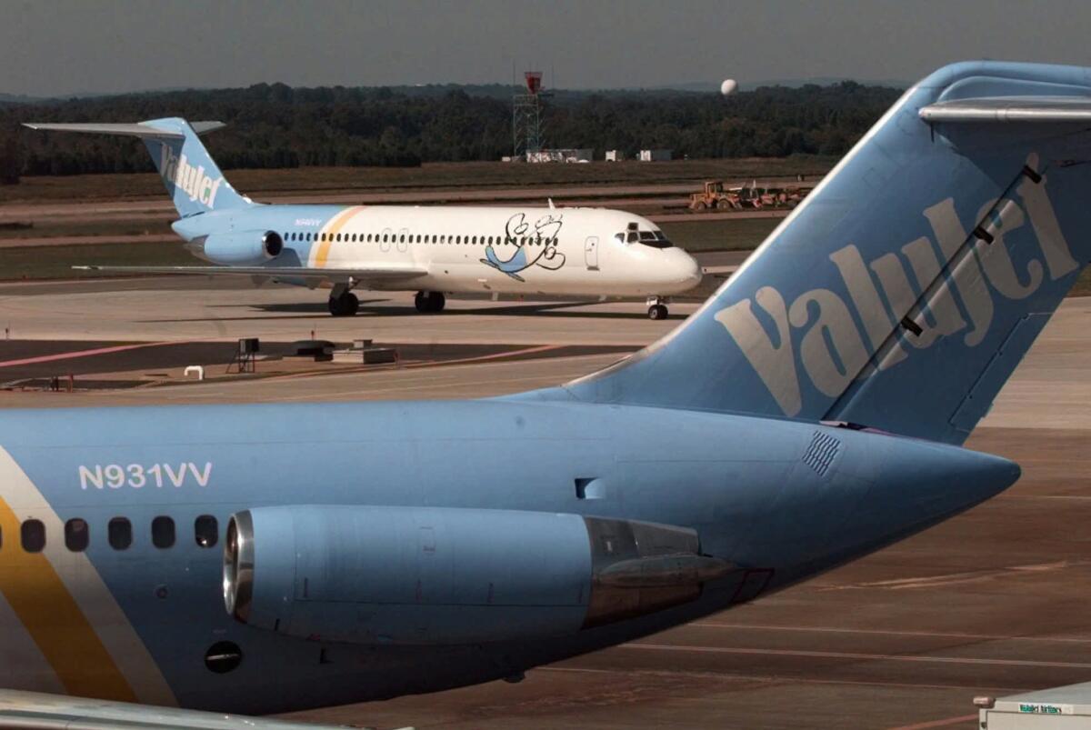 AirTran Airways, which ceases service on Sunday, started life as an East Coast budget carrier called ValuJet.