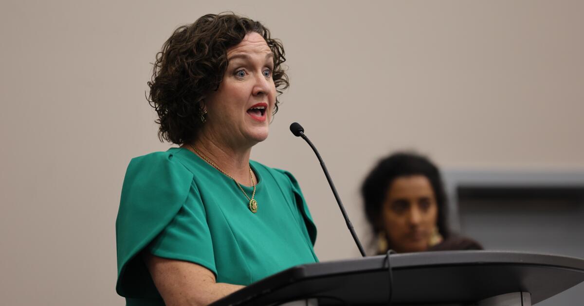 'I don't want this all on camera,' gubernatorial candidate Katie Porter says in testy interview