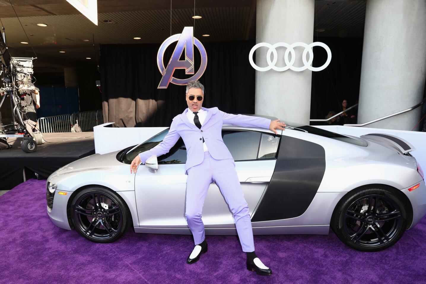 BESTPIX - Audi Arrives At The World Premiere Of "Avengers: Endgame"