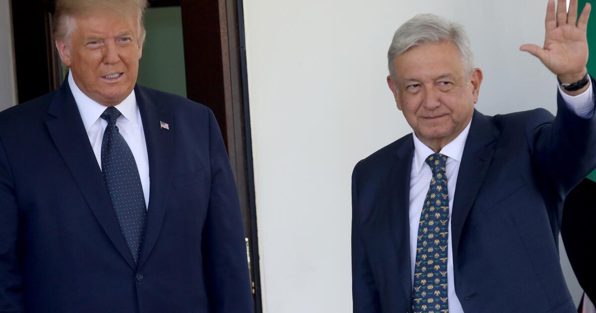 Ο πρώην πρόεδρος Λόπες Ομπραδόρ κατηγορεί τον Τραμπ για συνωμοσία κατά της μεξικανικής αριστεράς