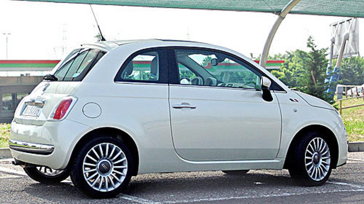 RETRO AND READY: The Fiat 500, reviving the classic look of the postwar Nuova 500, is a car America could really use.