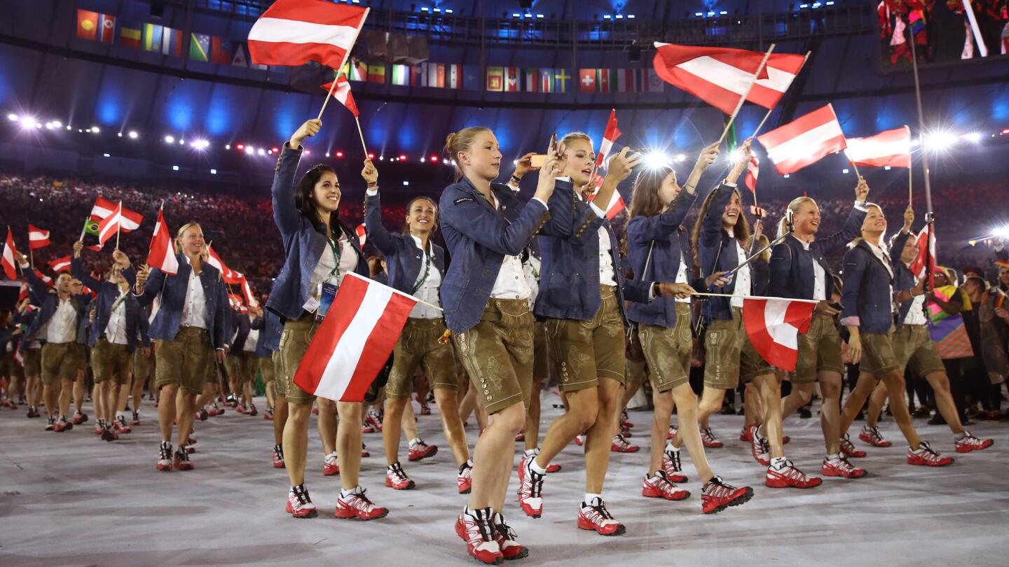 Rio Olympics opening ceremony looks