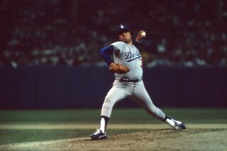 Baseball: All Star Game: Los Angeles Dodgers Fernando Valenzuela (34) in action, pitching during game at Cleveland Municipal Stadium. Cleveland, OH 8/9/1981 CREDIT: Walter Iooss Jr. (Photo by Walter Iooss Jr. /Sports Illustrated via Getty Images) (Set Number: X25921 TK1 )