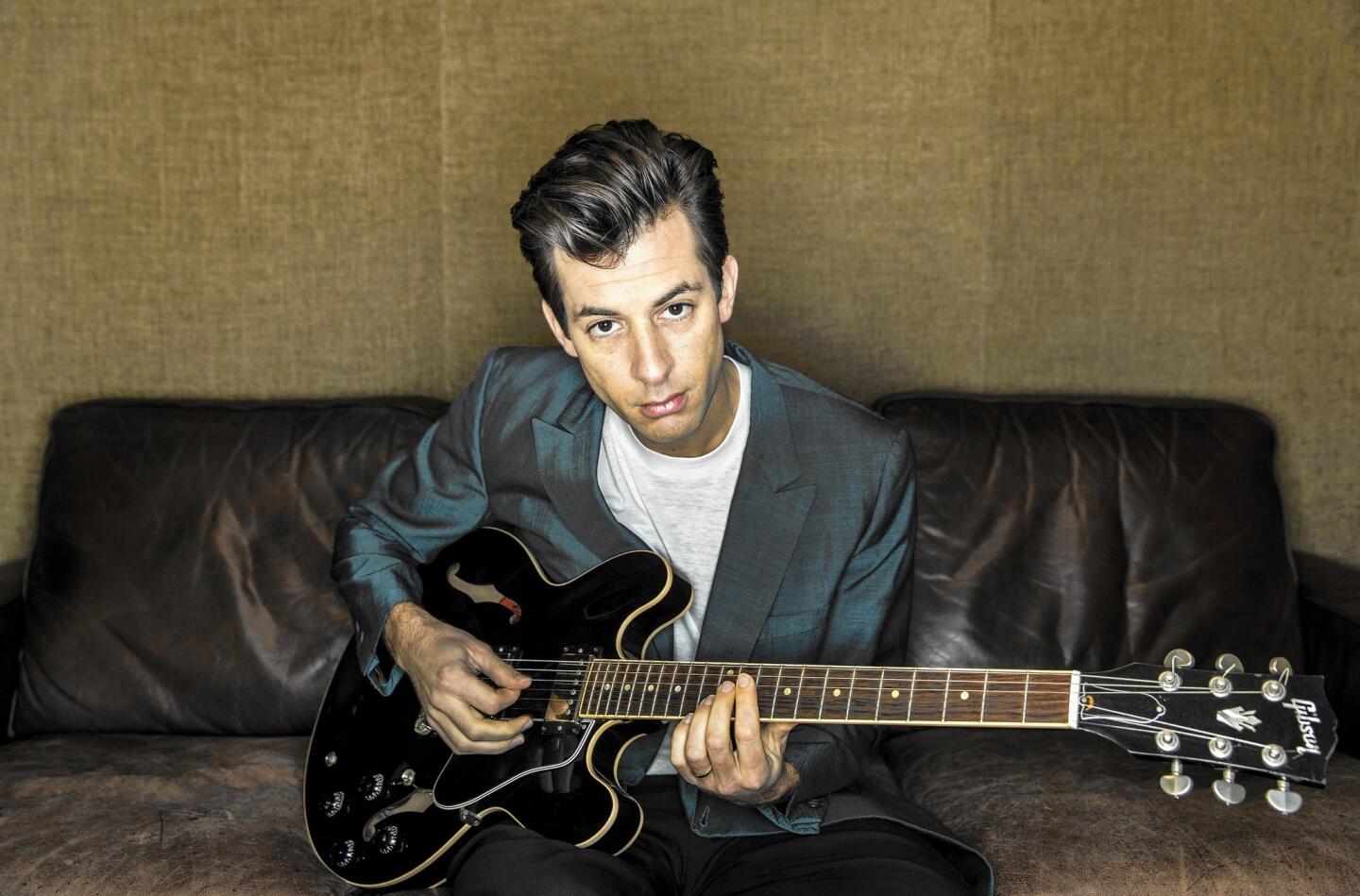 Music producer Mark Ronson on a healthy lifestyle in the rock world