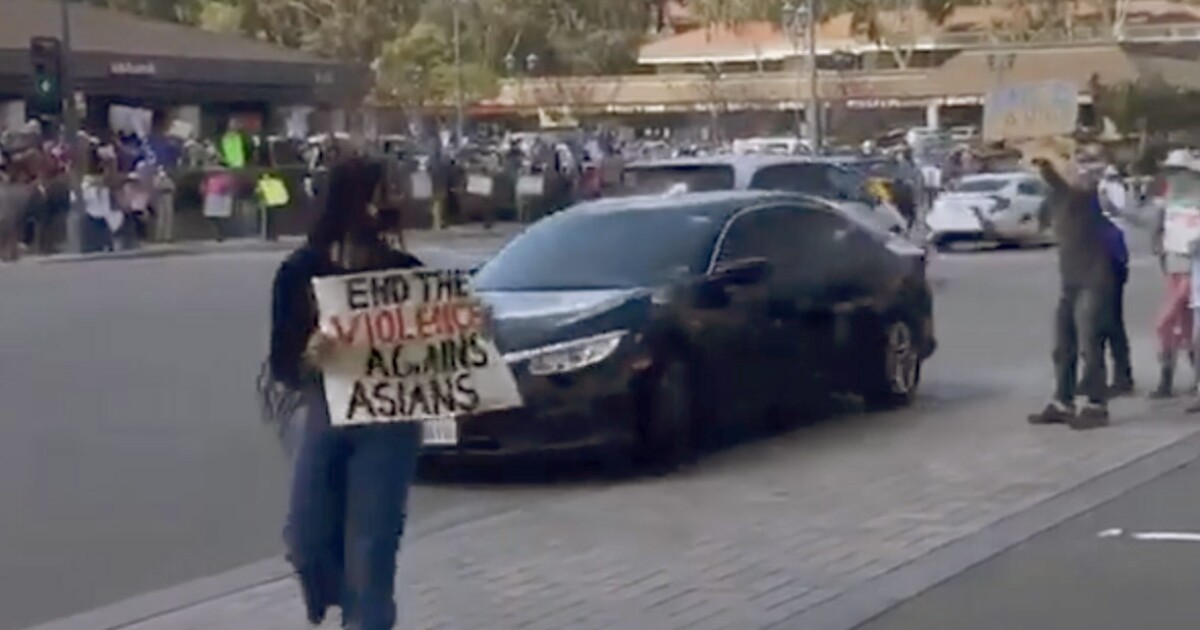 Racist comments halt anti-Asian hate protest