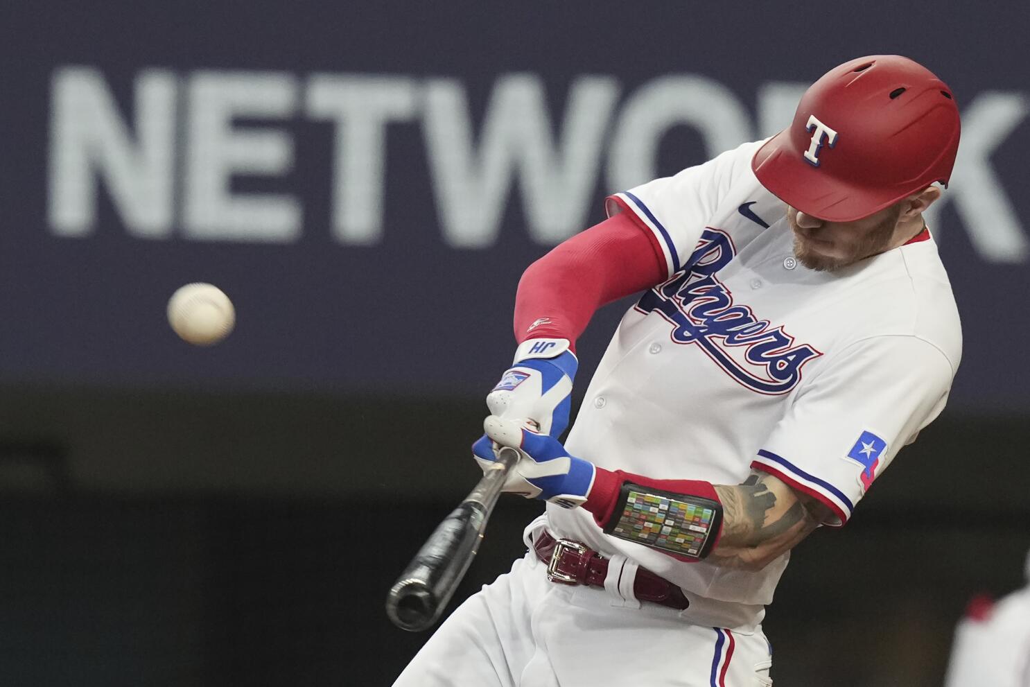 Rangers build big early lead off Valdez, hold on for 5-4 win over Astros to  take 2-0 lead in ALCS, National Sports