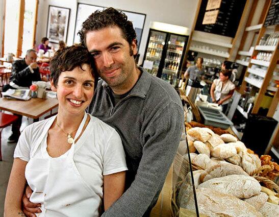 Huckleberry owners Zoe Nathan and Josh Loeb.