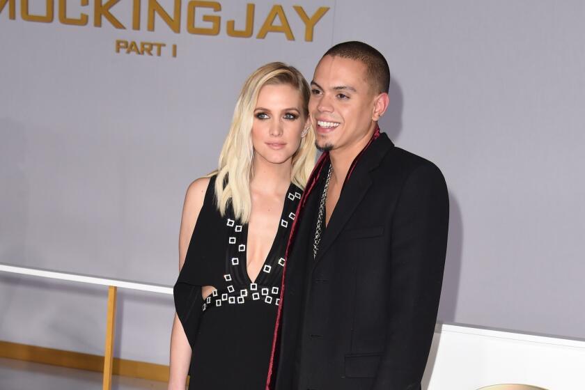 Ashlee Simpson and Evan Ross are expecting their first child together. It'll be the second for Simpson.