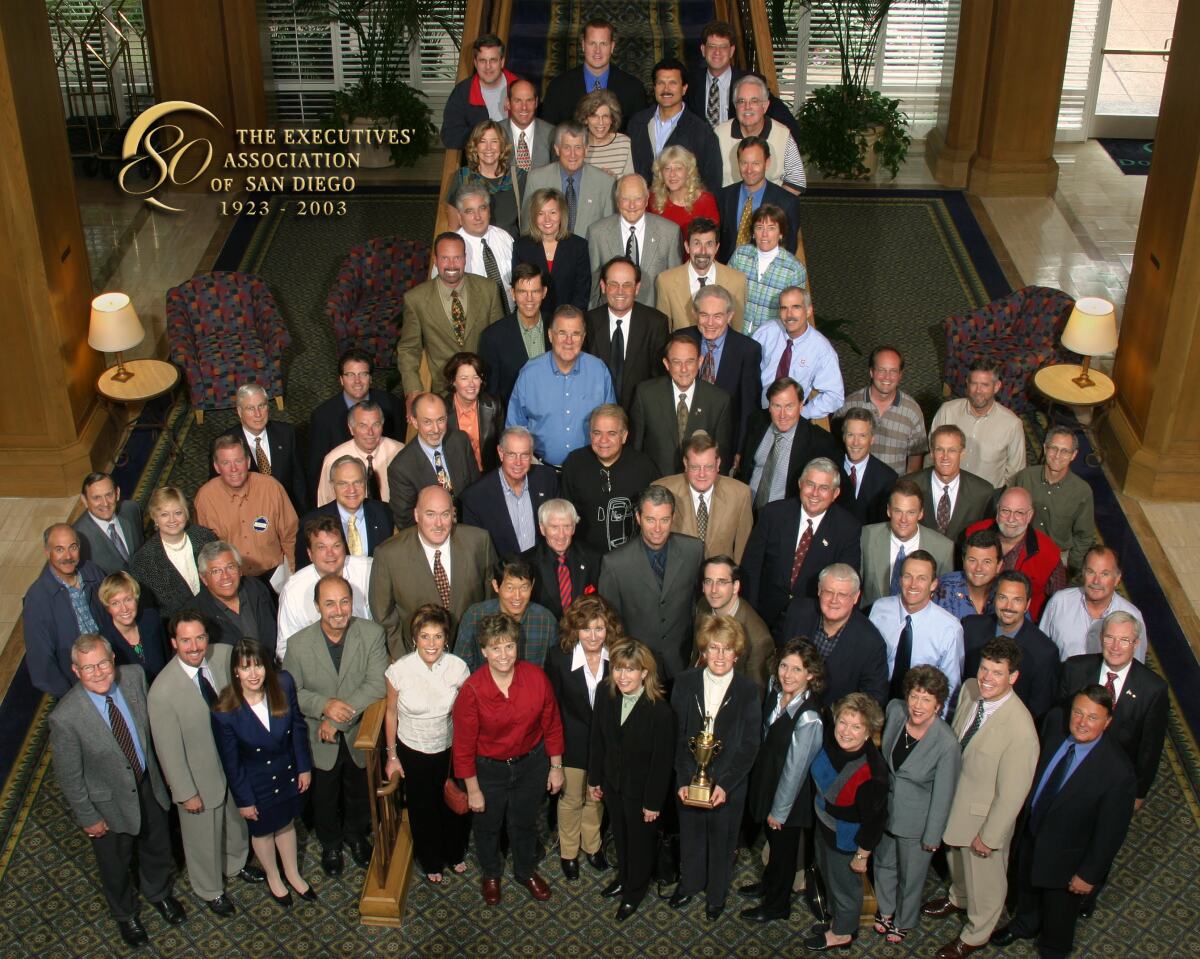 The Executives Association celebrated 80 years in 2003.