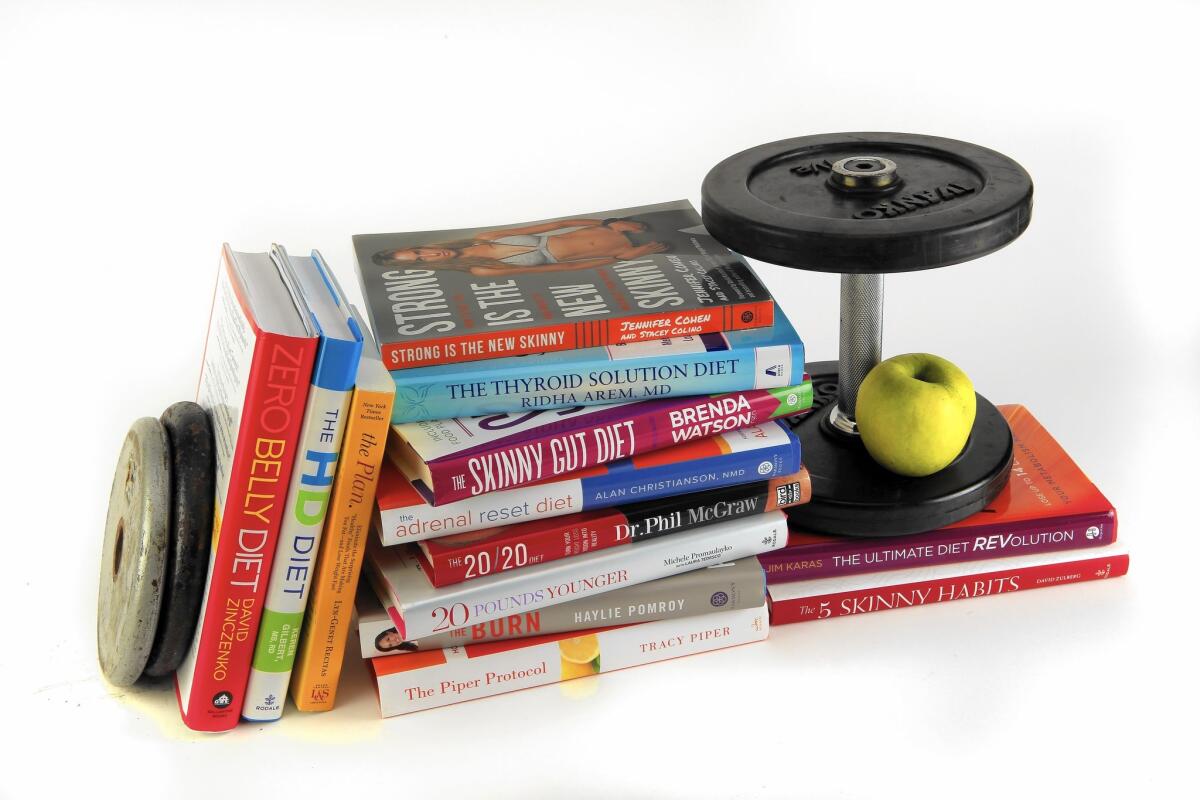 There are plenty of books offering varied approaches to weight loss and fitness.