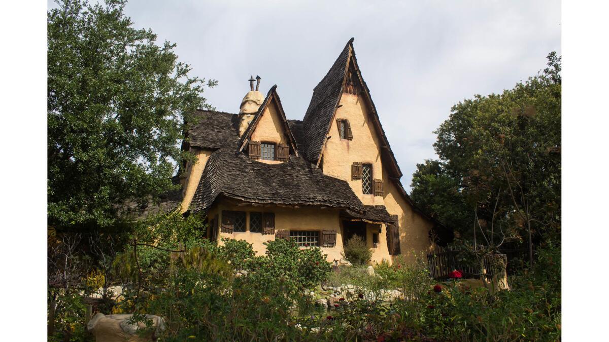 Oct. 14, 2015: The Spadena House, also known as the Witch's House, in Beverly Hills.