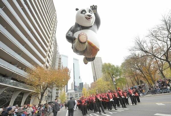 Po, the Kung Fu Panda balloon
