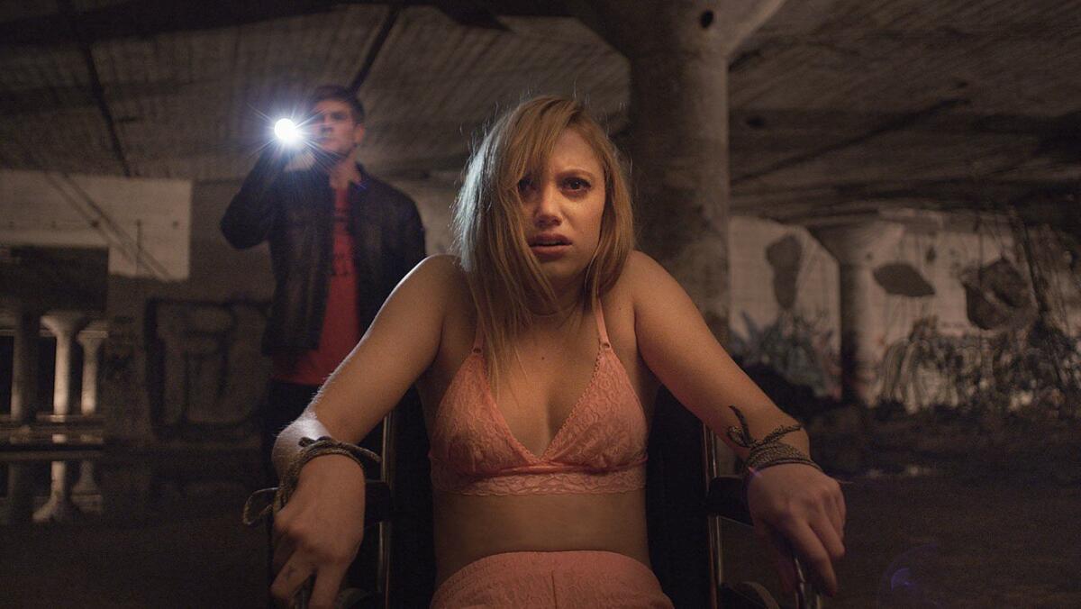 Actress Maika Monroe in "It Follows."