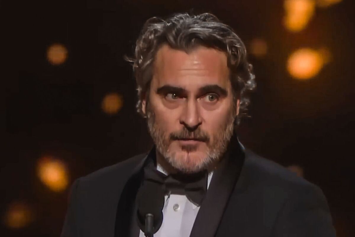 Joaquin Phoenix called out the BAFTAs in February for sending a message to people of color that "you're not welcome here."