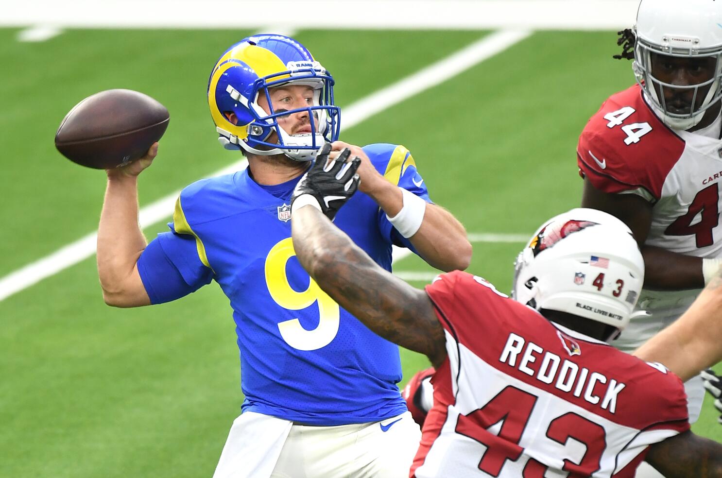 John Wolford and Rams defeat Cardinals to make NFL playoffs - Los Angeles  Times