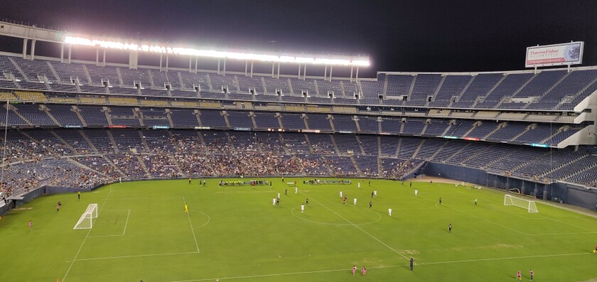 Pro Soccer Team 1904 Fc Wins Its Home Debut At Sdccu Stadium The