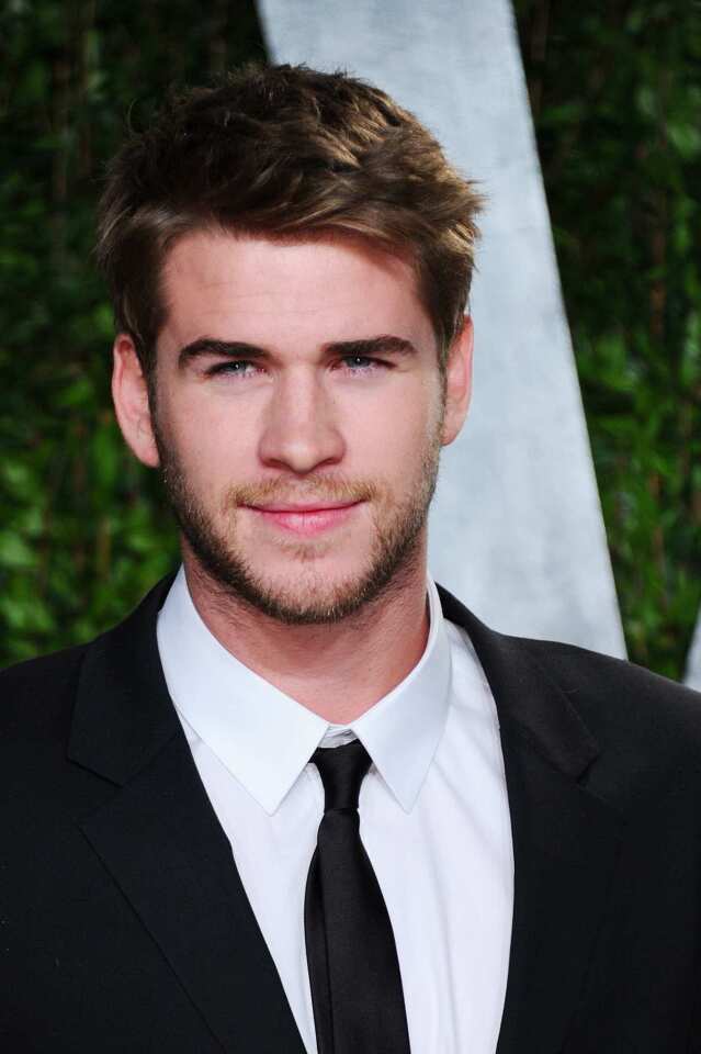 "The Hunger Games" actor Liam Hemsworth.