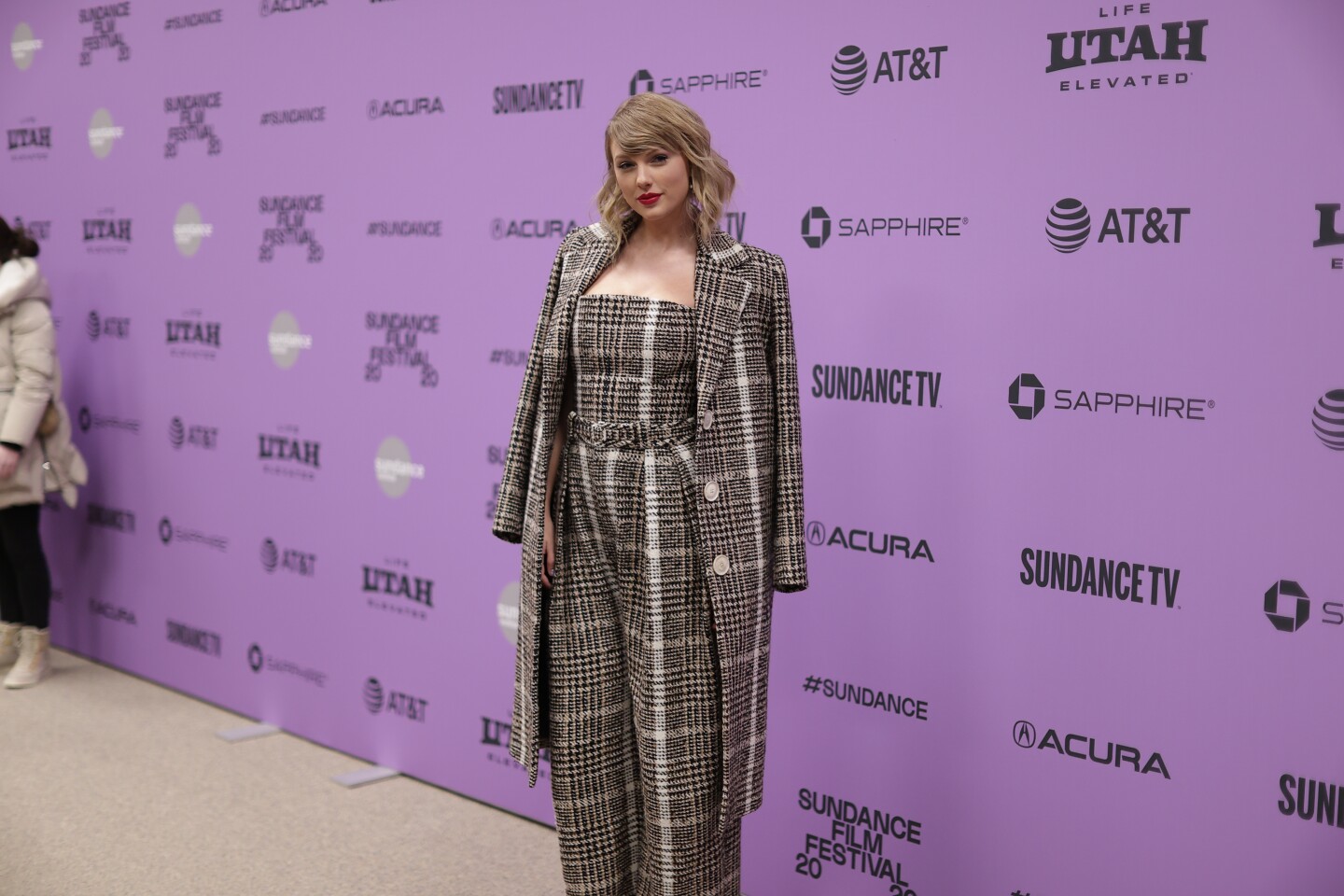 PARK CITY, UTAH - JANUARY 23: Taylor Swift attends the 2020 Sundance Film Festival - "Miss Americana" Premiere at Eccles Center Theatre on January 23, 2020 in Park City, Utah. Credit: Neilson Barnard/Getty Images
