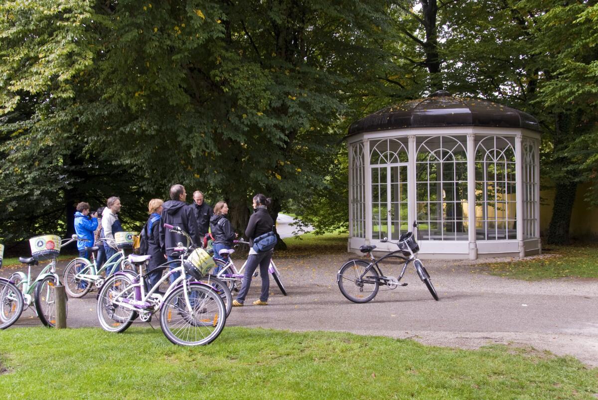 The Hellbrunn Castle gazebo is where the “Sixteen Going on Seventeen” scene in "The Sound of Music" took place.