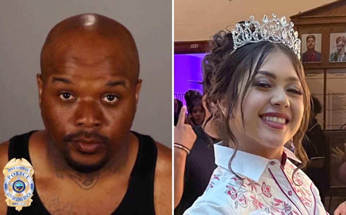 Suspect Troy Lamar Fox and victim Briana Soto.