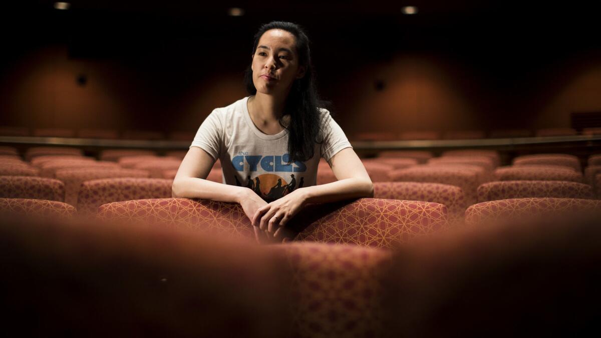 "Cambodian Rock Band" playwright Lauren Yee, photographed at South Coast Repertory.