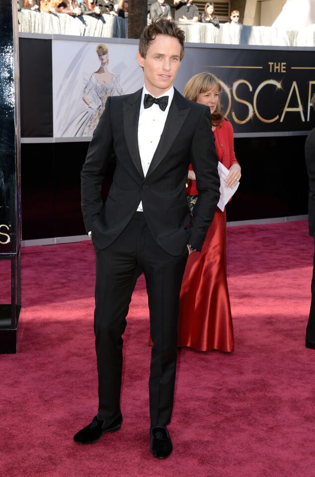 Oscars 2013 arrivals: Eddie Redmayne