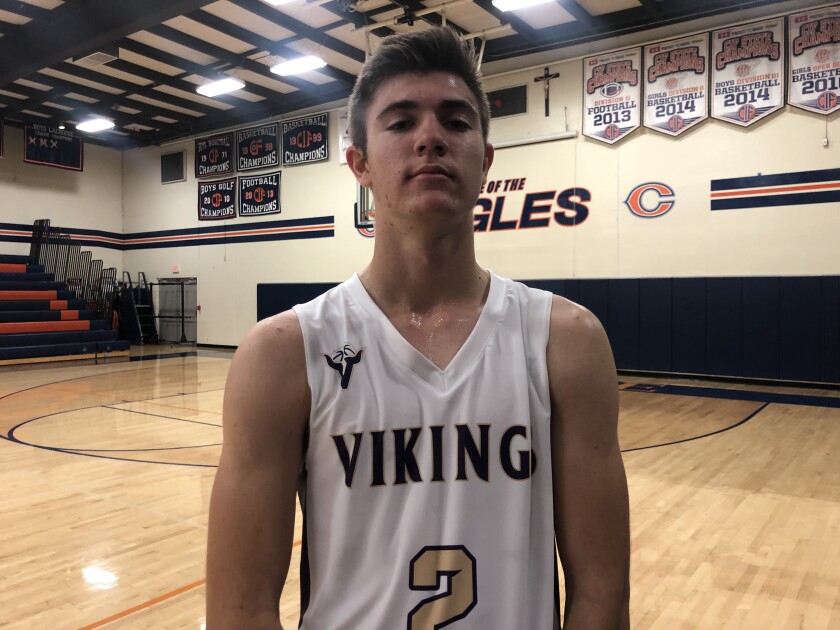 Jake Hlywiak of Valencia, one of the region's top three-point shooters, will lead his team against Saugus on Tuesday night in a Foothill League opener at Valencia.