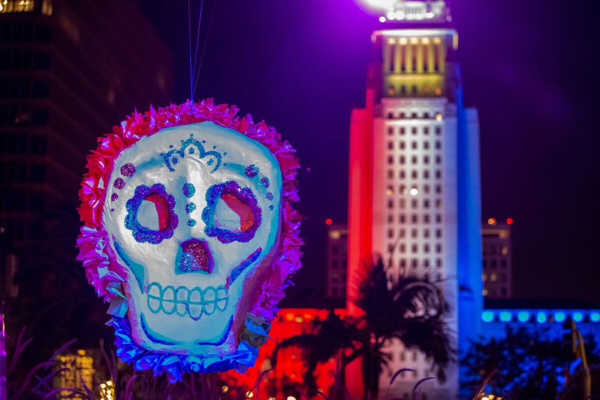 Grand Park's Downtown Dia de los Muertos