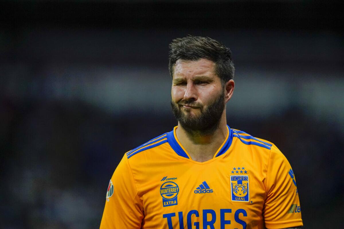 El francés André-Pierre Gignac, de Tigres