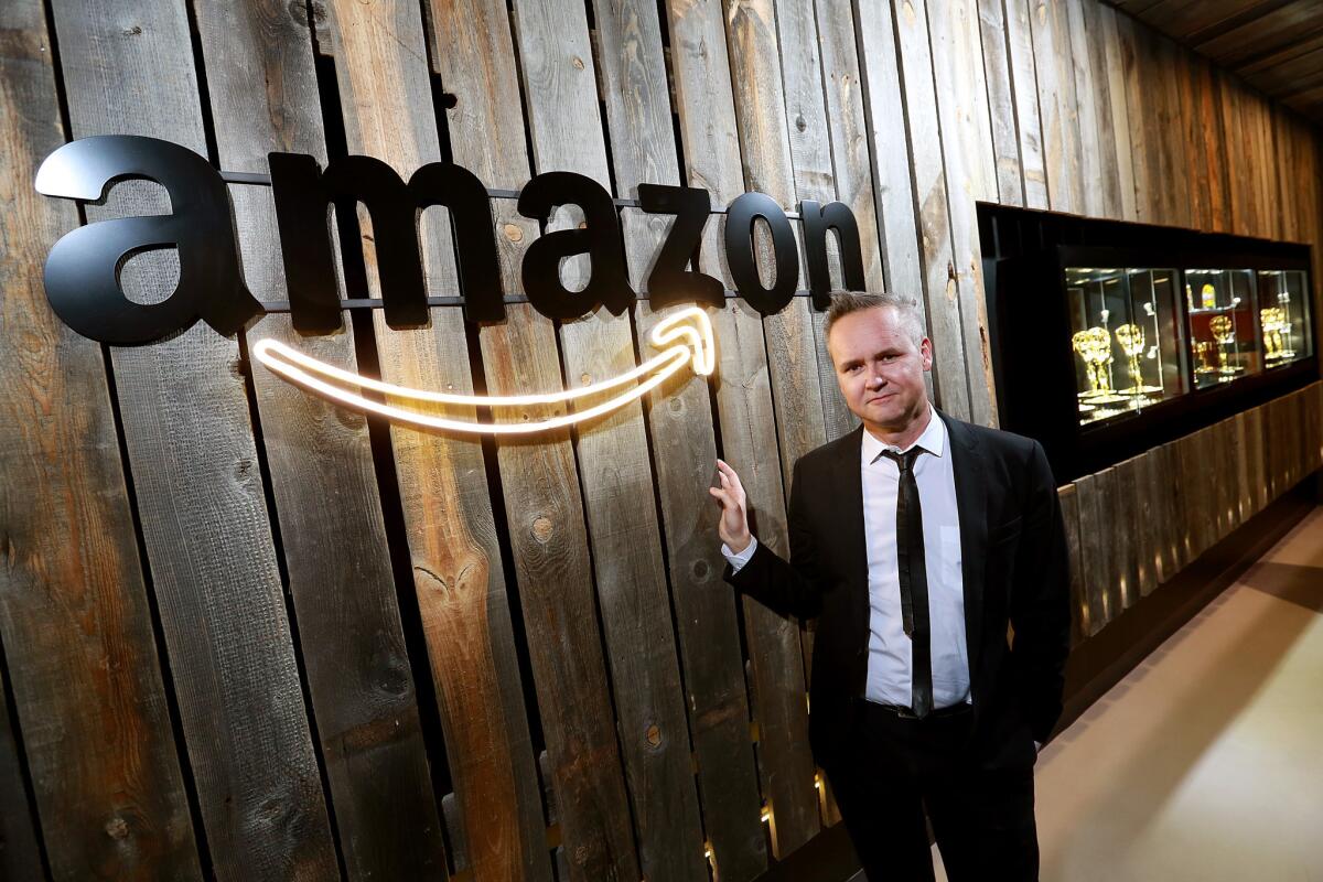 Amazon Studios chief Roy Price in the company's Santa Monica offices.