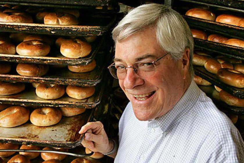 TOP TIER: Brooklyn Bagel Bakery's Richard Friedman.