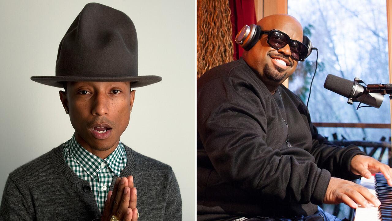 During an interview with Howard Stern, Pharrell revealed that Cee Lo Green recorded "Happy" before he did. "He burns my version!" he added. Green's take on the funk song was never released because his team wanted him to focus on his album.