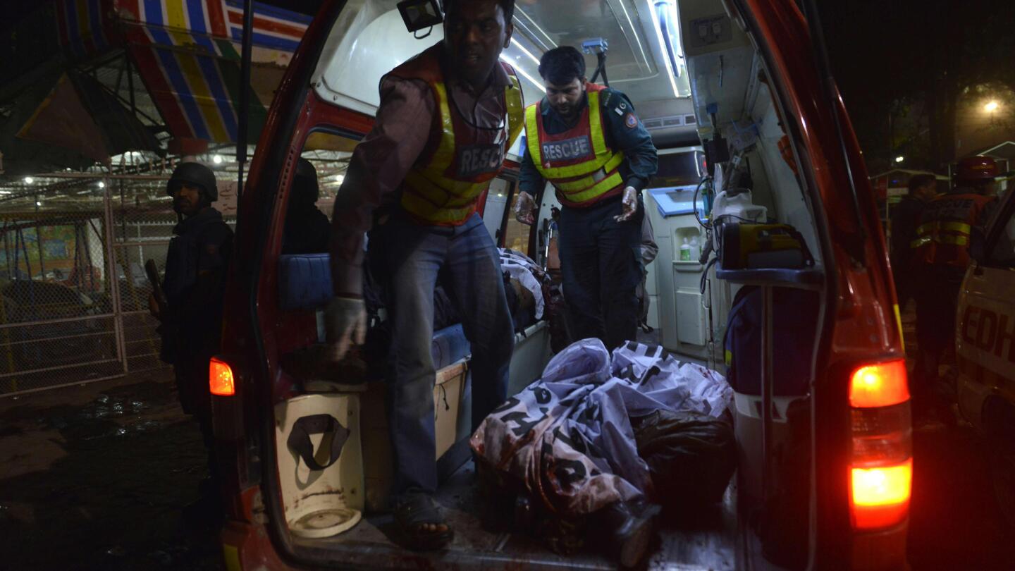 Suicide bomber attack in Pakistan