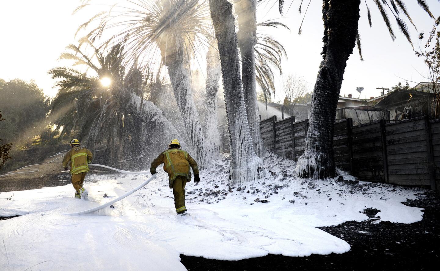 San Pedro fire