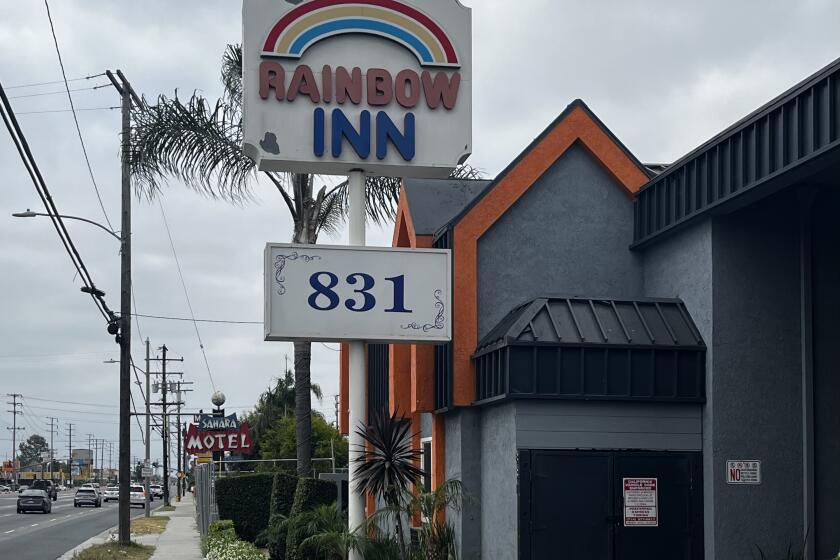 On May 21, Anaheim City Council voted to authorize eminent domain powers to possibly seize the Rainbow Inn, a 42-room motel.