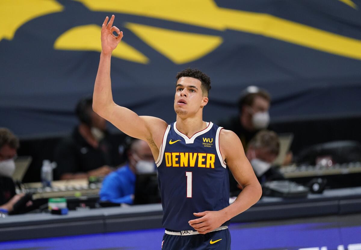 Nuggets forward Michael Porter Jr.'s strong play has helped Denver win eight of its last nine.