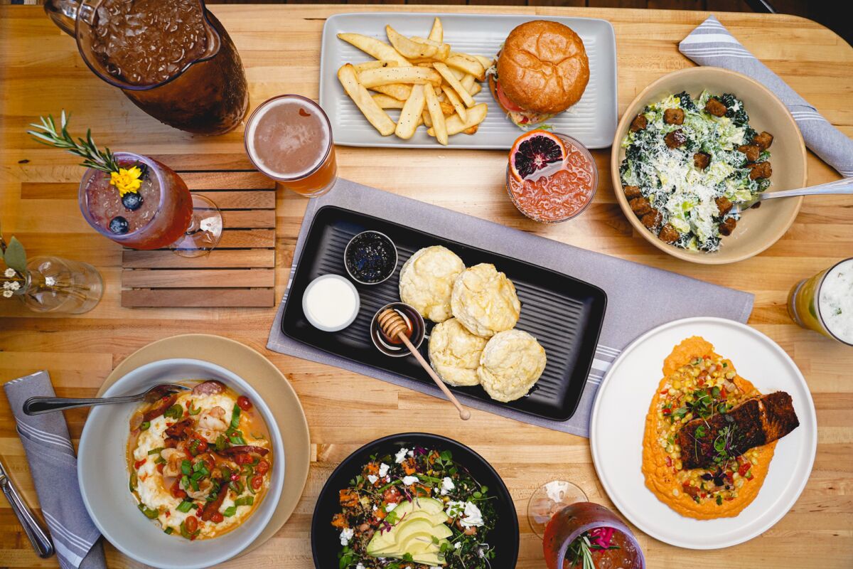 Dishes from Cerveza Jack's, which opened in February 2021 in the Gaslamp Quarter.