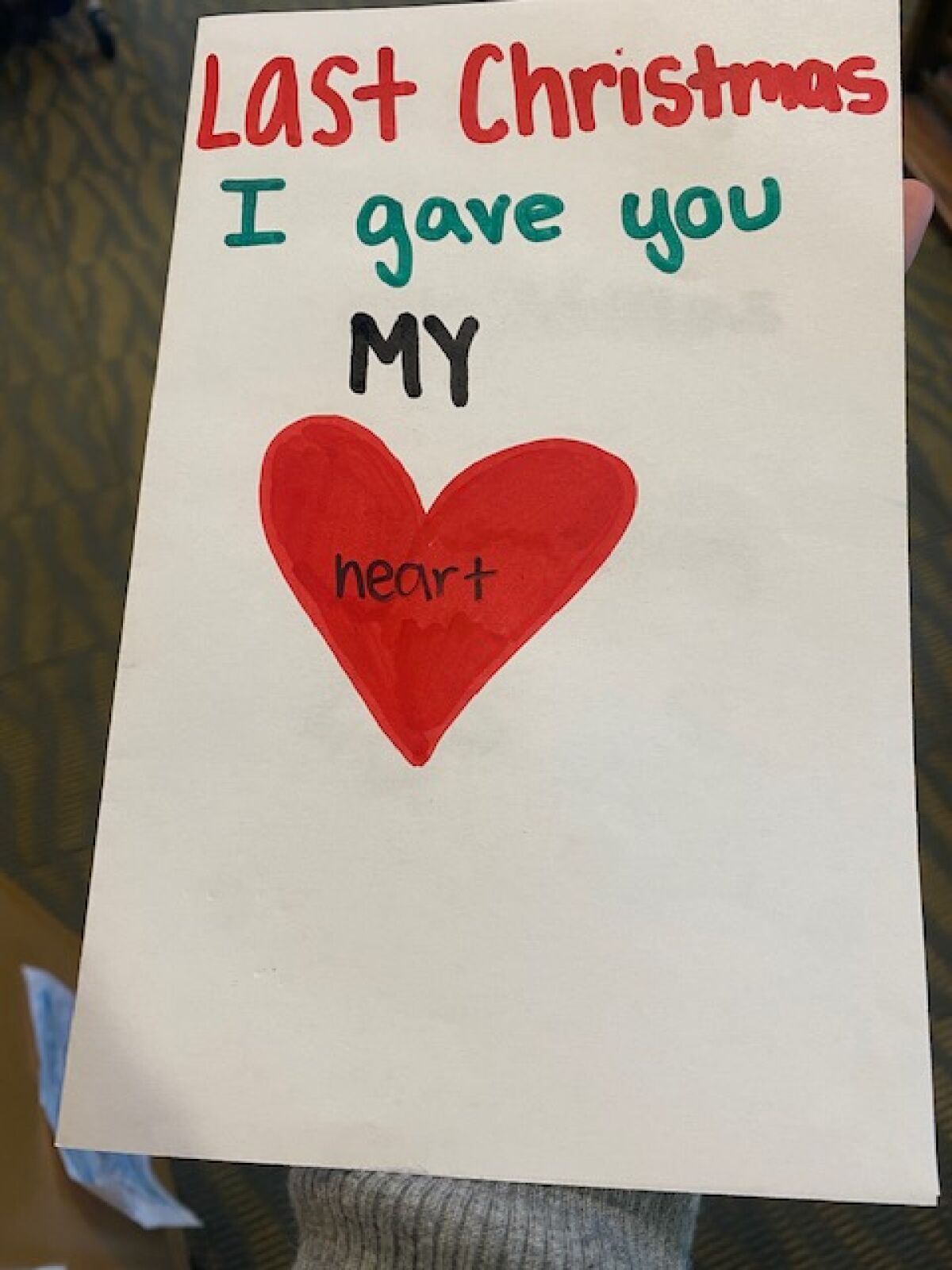 La Jolla/Riford 도서관의 노인을 위한 12월 드라이브를 위해 제출된 크리스마스 카드