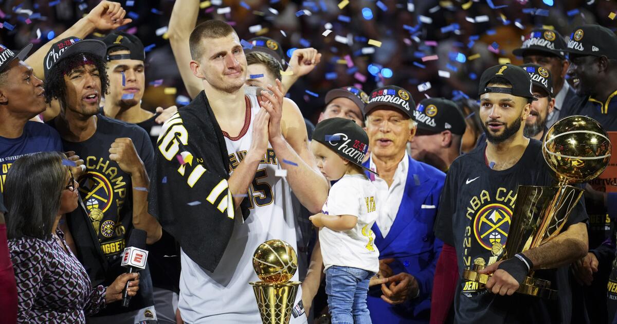 Nuggets take home 1st NBA title in rugged 94-89 win over Heat