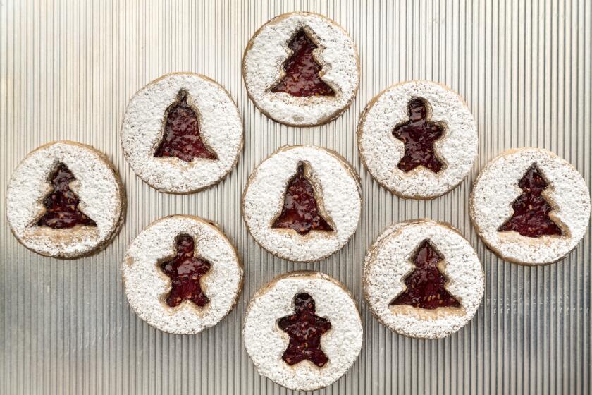 Linzer cookies by Jessica Levy.