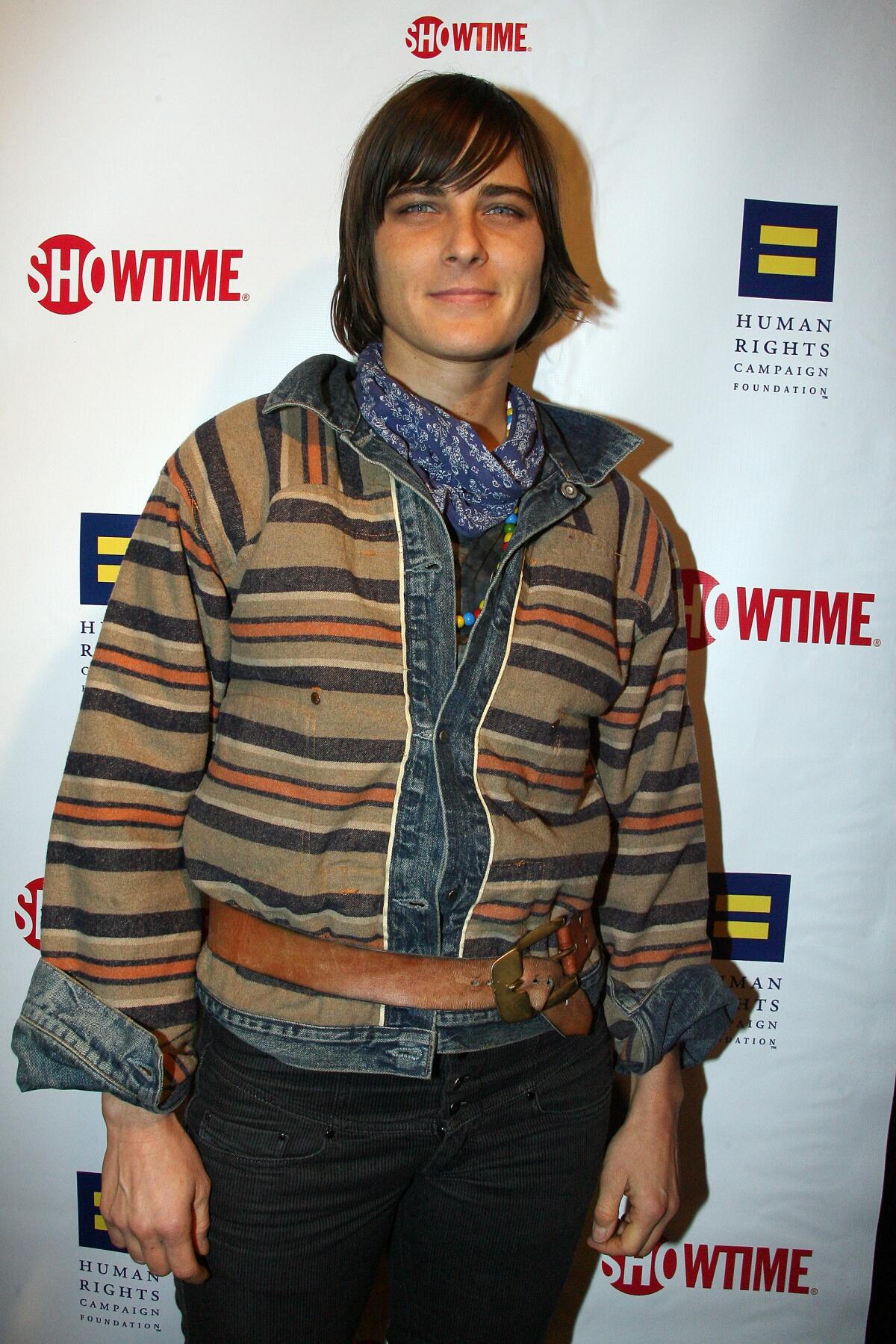 Daniela Sea arrives at the Season 5 premiere party for "The L Word" in 2008. Sea's character, Max Sweeney, a trans man, provoked criticism during the series' original run.