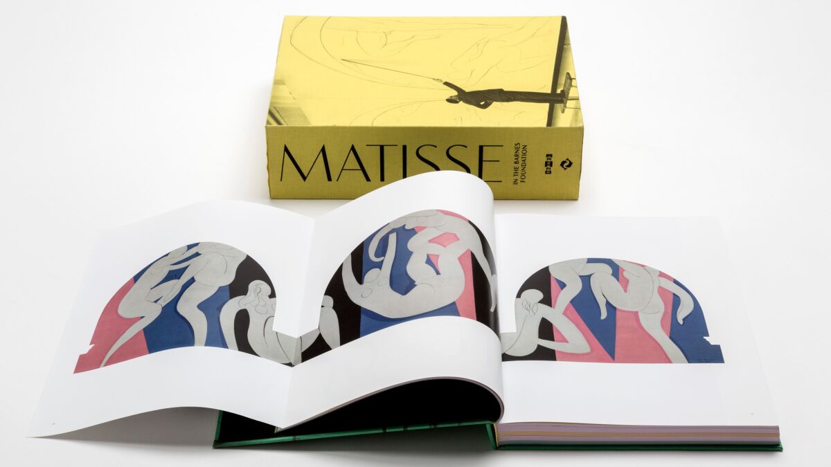 The three-volume set of "Matisse in the Barnes Foundation," published by Thames & Hudson.